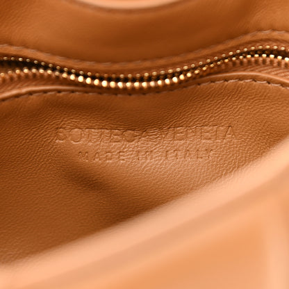 Bottega Veneta Lambskin Maxi Intreccio Padded Chain Cassette Crossbody Bag Caramel 5 of 9