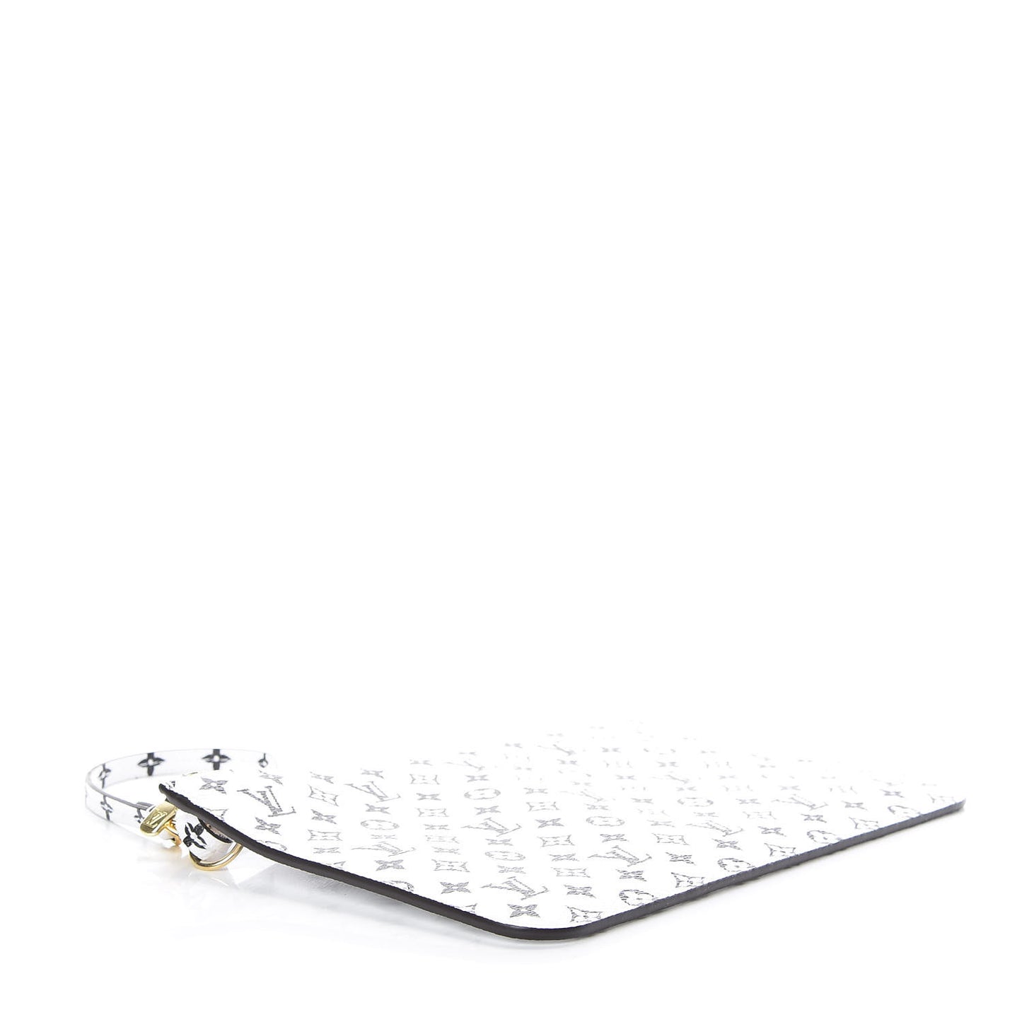 Monogram Giant Neverfull MM GM Pochette White