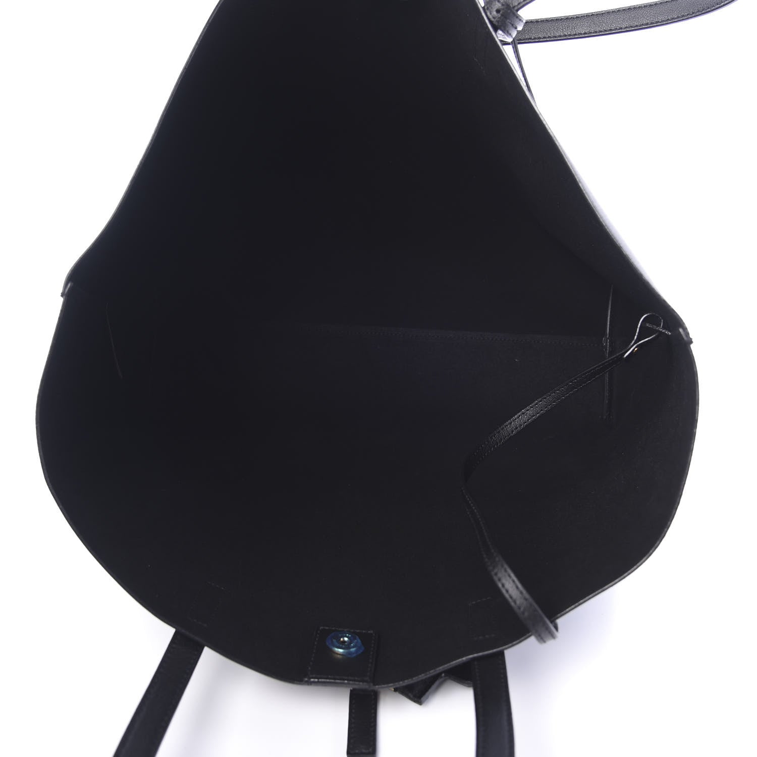 Saint Laurent Calfskin Large Shopping Tote Black 5 of 11