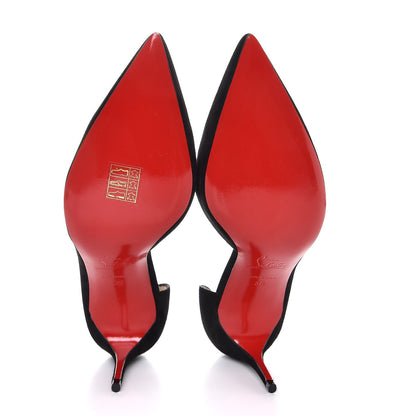 Christian Louboutin Veau Velours Iriza 70 Pumps 36 Black 5 of 8