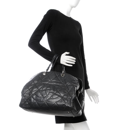 Chanel Soft Caviar Quilted Large Timeless Tote Black 2 of 10