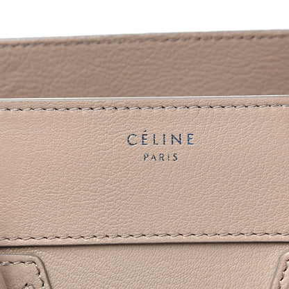 Celine Goatskin Mini Luggage Sand 13 of 19