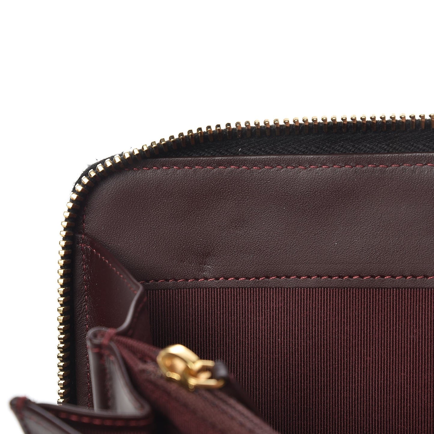 Caviar Quilted Large Zip Around Organizer Wallet Black