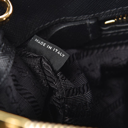 Prada Saffiano Medium Galleria Double Zip Tote Black 6 of 18