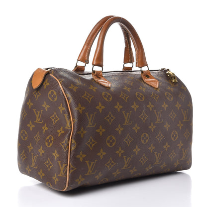 Louis Vuitton Monogram French Company Speedy 30 3 of 16