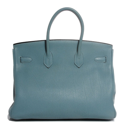 Hermes Togo Birkin 35 Ciel 4 of 23
