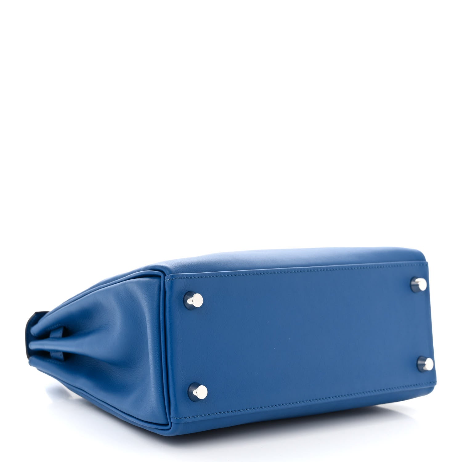 Hermes Swift Kelly Retourne 25 Bleu France 4 of 11