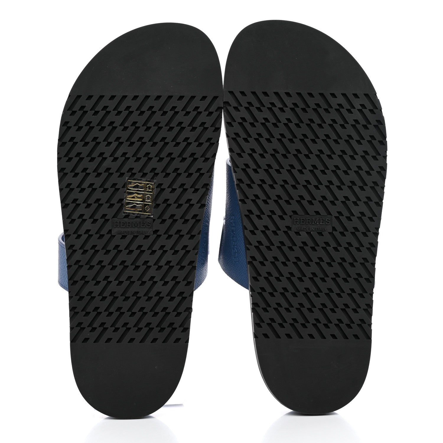 Hermes Epsom Womens Chypre Sandals 39 Bleu Bleuet 5 of 9