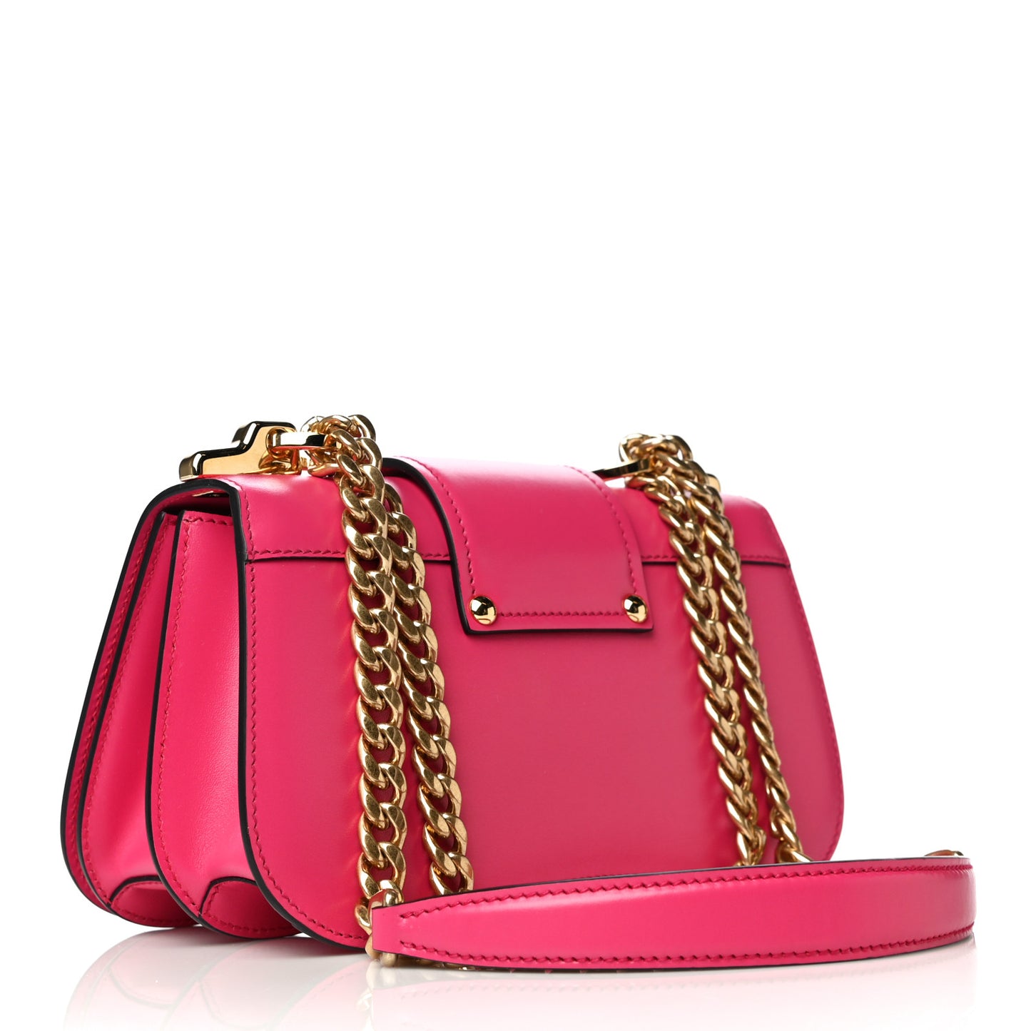 City Calfskin Sidonie Small Chain Crossbody Bag Magenta