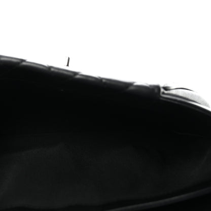 Chanel Lambskin Quilted Fold Up Again Clutch Black 4 of 10