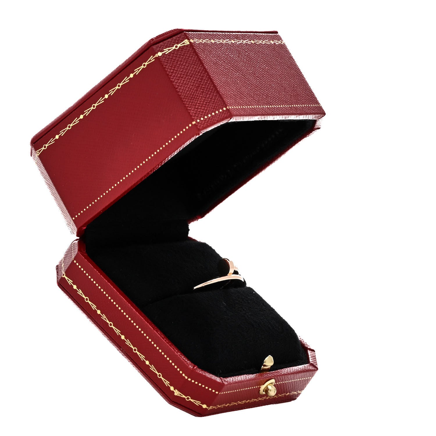 Cartier 18K Pink Gold Small Juste Un Clou Ring 59 8.75 6 of 6
