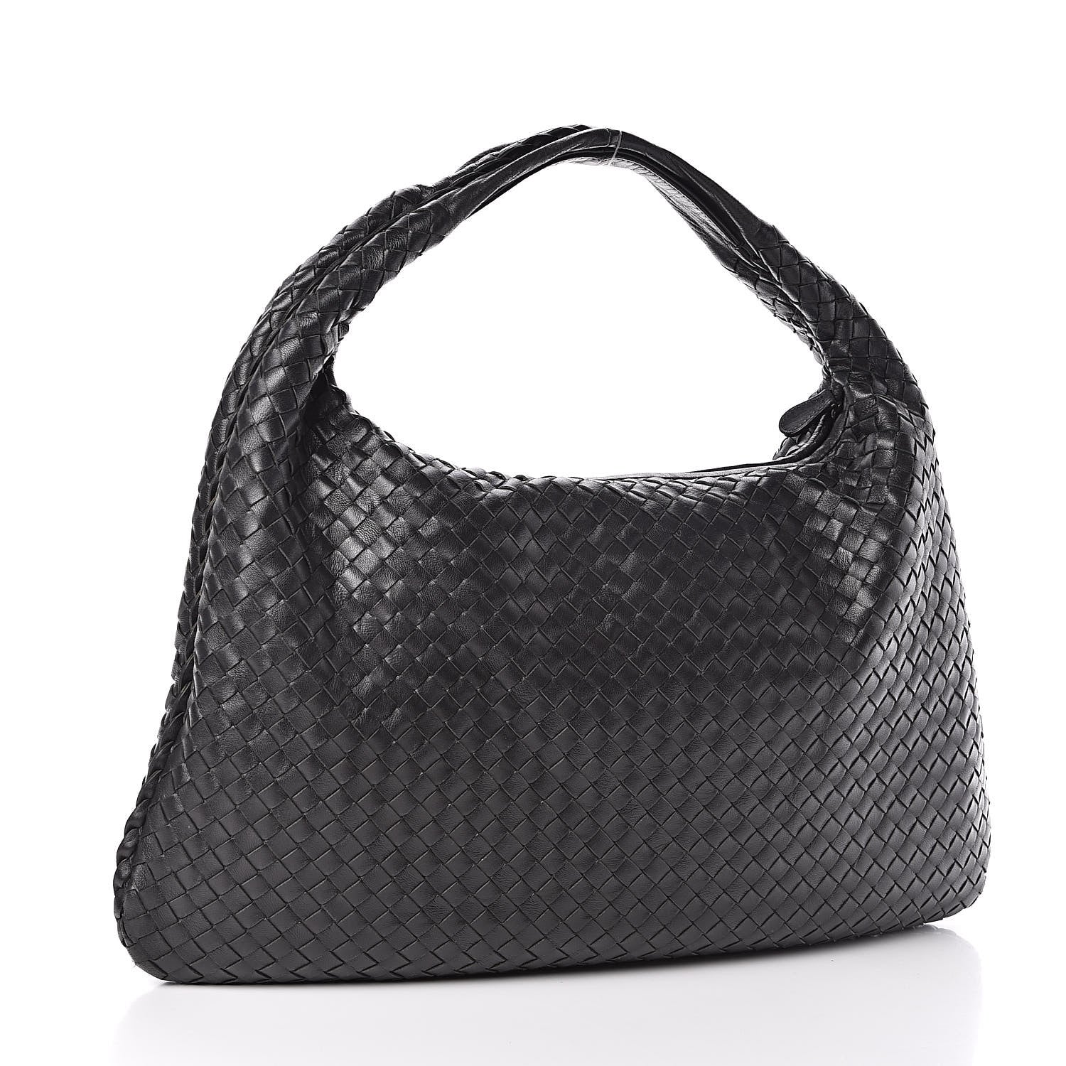 Bottega Veneta Nappa Intrecciato Large Veneta Hobo Black 3 of 10