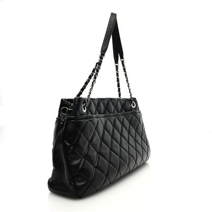 Chanel Caviar Quilted Timeless CC Soft Tote Black 3 of 9