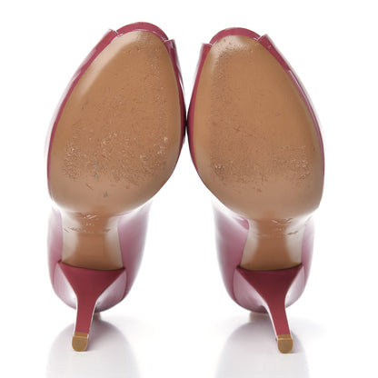 Louis Vuitton Patent Calfskin Oh Really Peep Toe Pumps 36 Frambroise 6 of 11