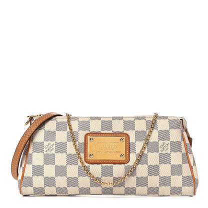 Louis Vuitton Damier Azur Eva Clutch 2 of 23