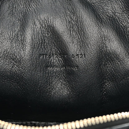 Saint Laurent Suede Matelasse Monogram Mini Lou Camera Bag Black 7 of 17