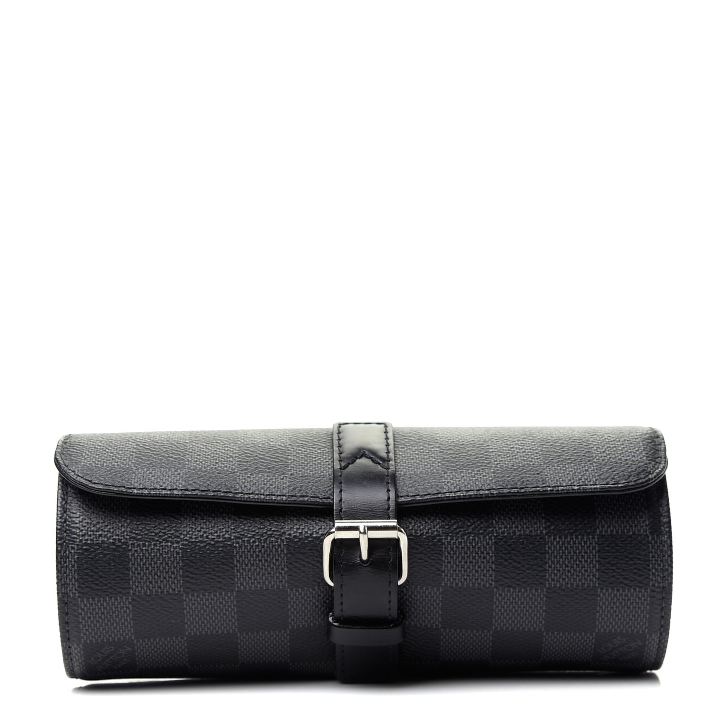 Damier Graphite 3 Watch Travel Case