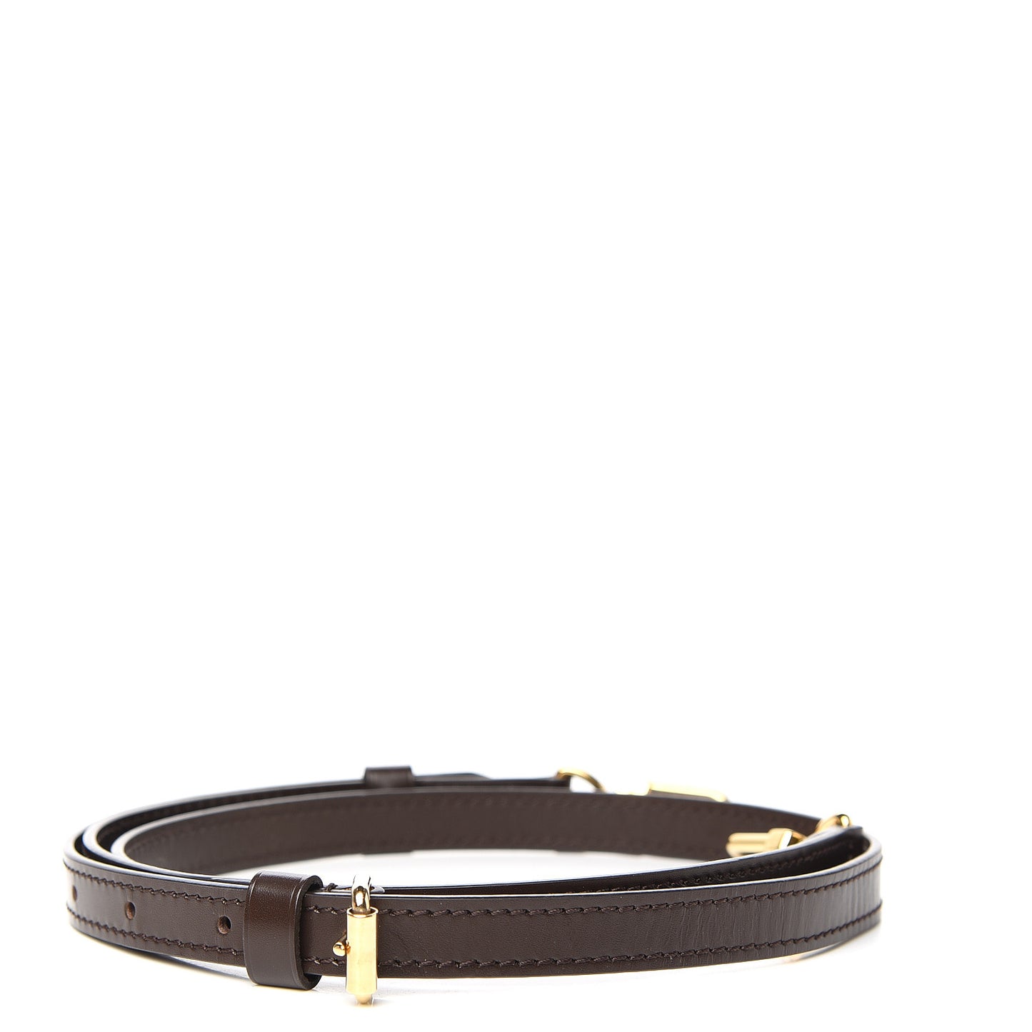 Calfskin 16mm Adjustable Shoulder Strap Brown