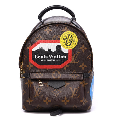 Louis Vuitton Monogram World Tour Palm Springs Backpack Mini 1 of 8