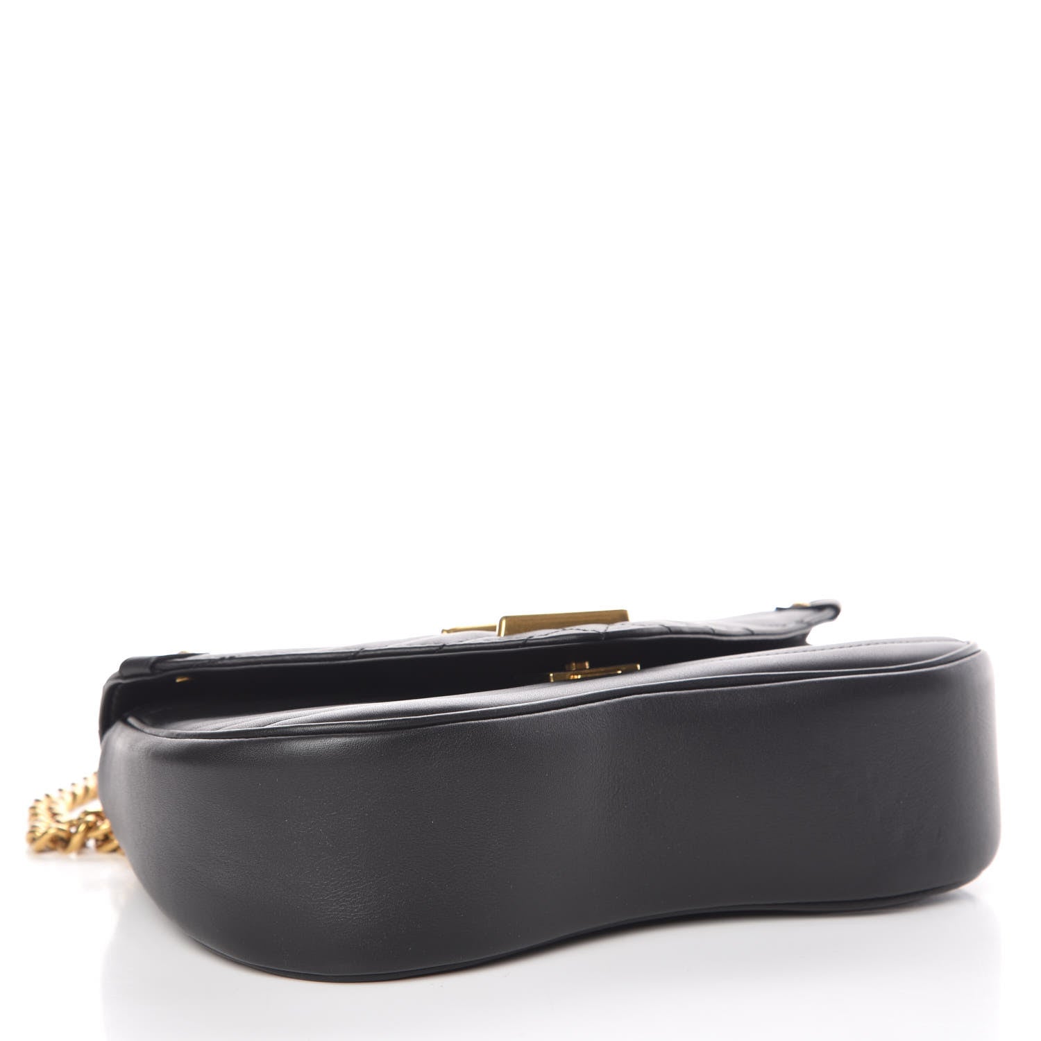Louis Vuitton Calfskin New Wave Chain MM Black 4 of 9