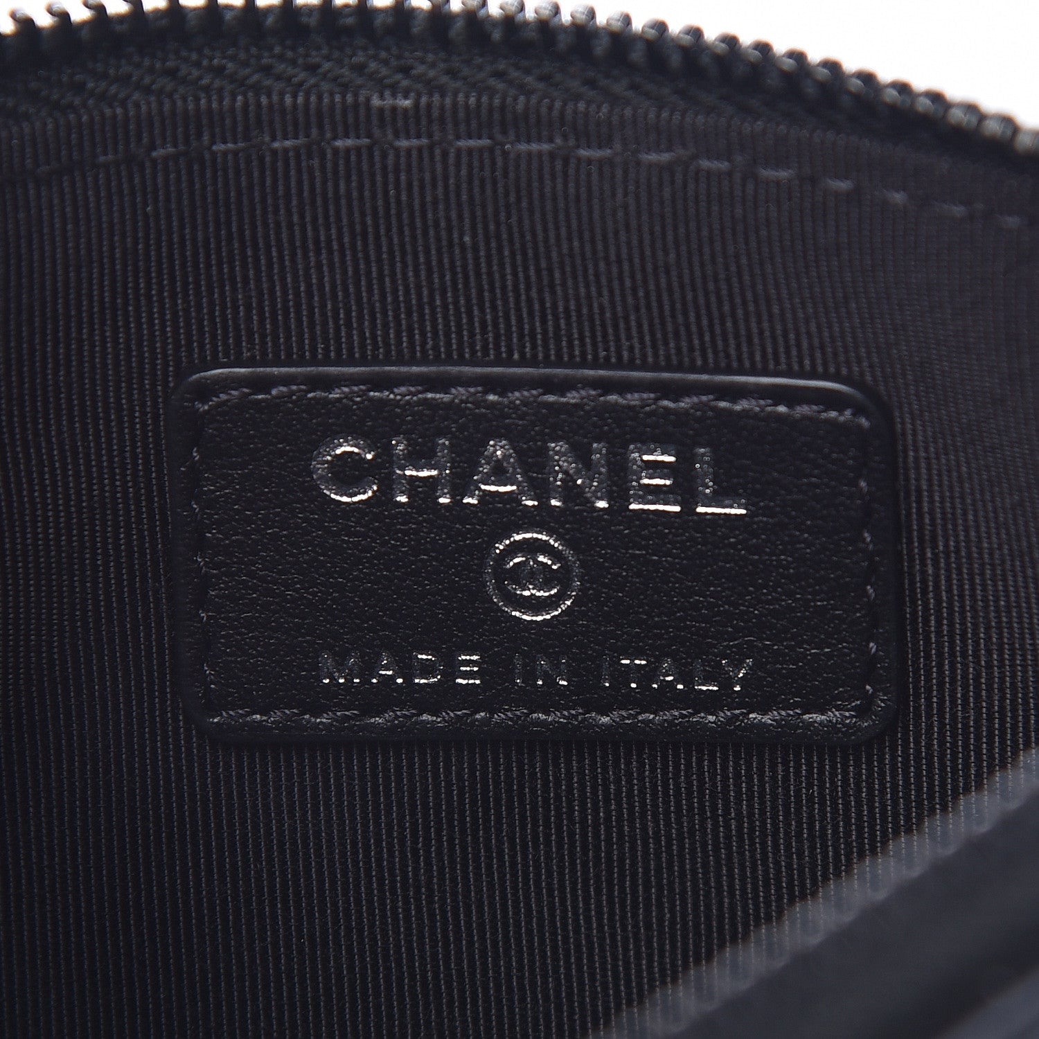 Chanel Aged Calfskin Quilted Small Reissue Cosmetic Case So Black 6 of 7