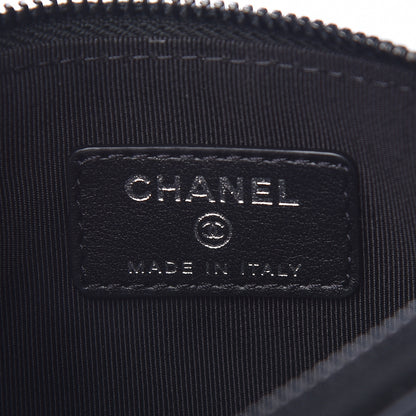 Chanel Aged Calfskin Quilted Small Reissue Cosmetic Case So Black 6 of 7