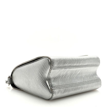 Louis Vuitton Epi Twist Shoulder Bag PM Argent 4 of 8
