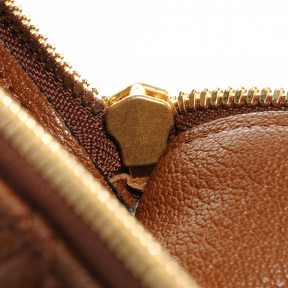 Marc Jacobs Goatskin Leather Medium Quilted Grommet Nomad Hobo Brown 10 of 11