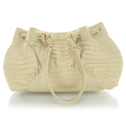 Nancy Gonzalez Crocodile Tote Beige 3 of 7