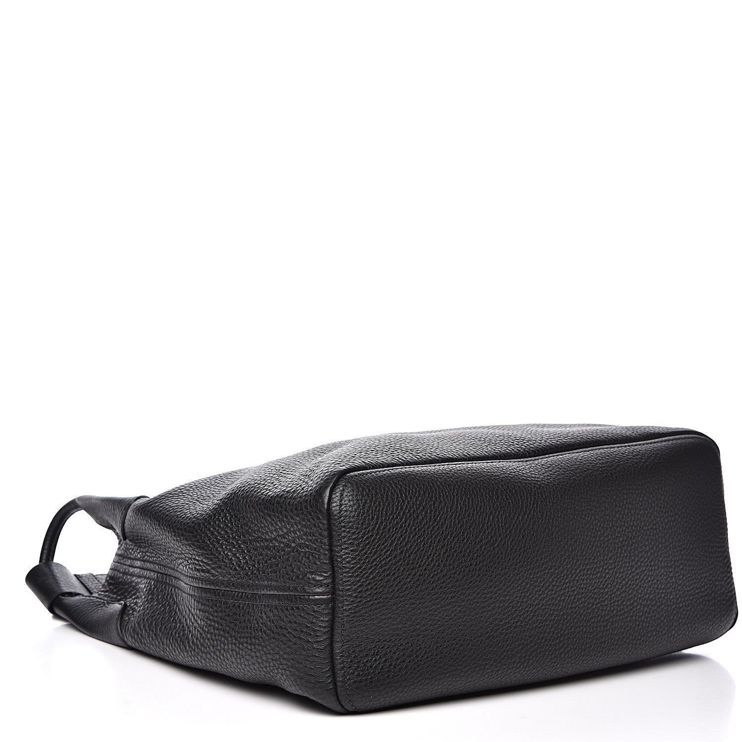 Prada Vitello Daino Tote Black 4 of 9