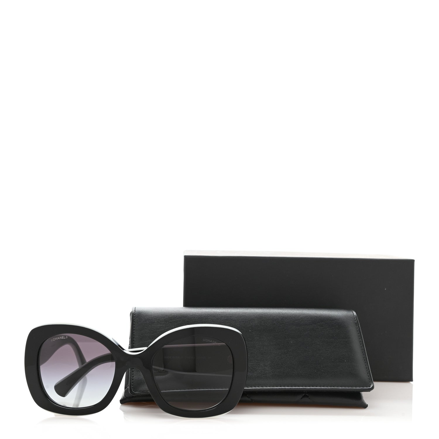 Chanel Acetate Sunglasses 71414A Black 7 of 7