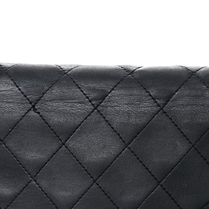 Chanel Lambskin Quilted Wallet On Chain WOC Black 15 of 28