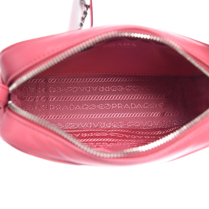 Prada Soft Calfskin Diagramme Crossbody Bag Peonia 5 of 9