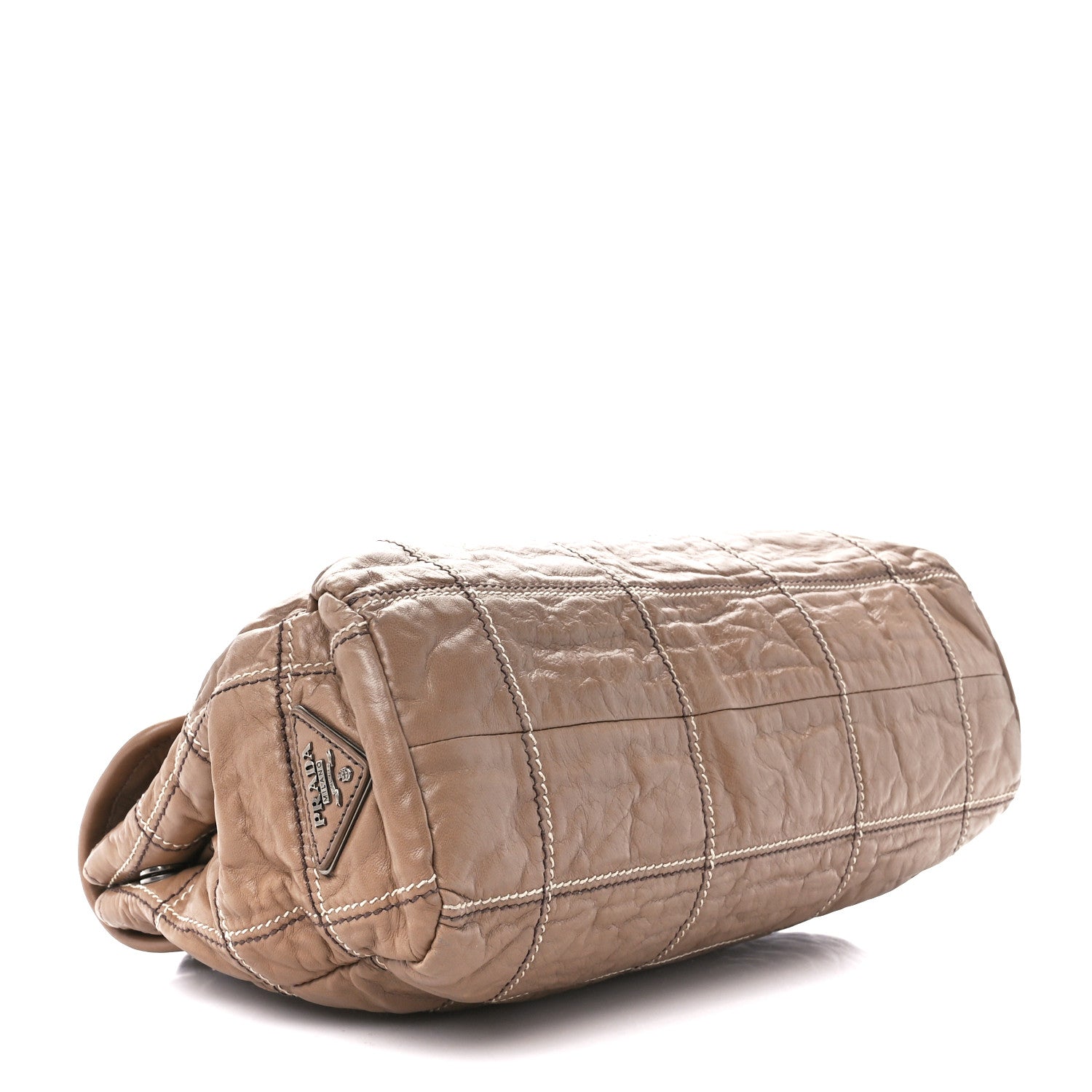 Prada Nappa Antique Stitched Flap Cammeo 4 of 14