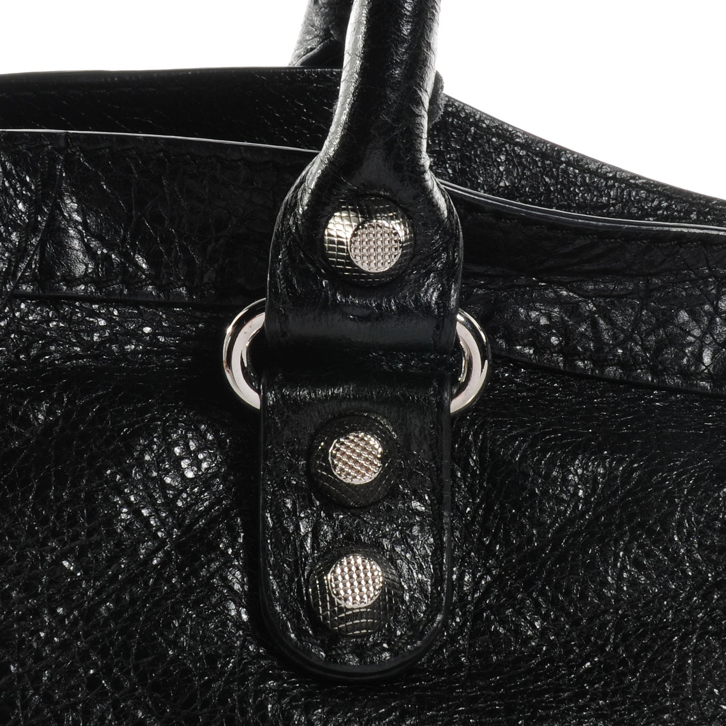 Agneau Giant 12 Silver Hardware City Black