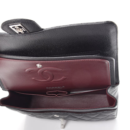 Chanel Caviar Quilted Medium Double Flap Black 6 of 8