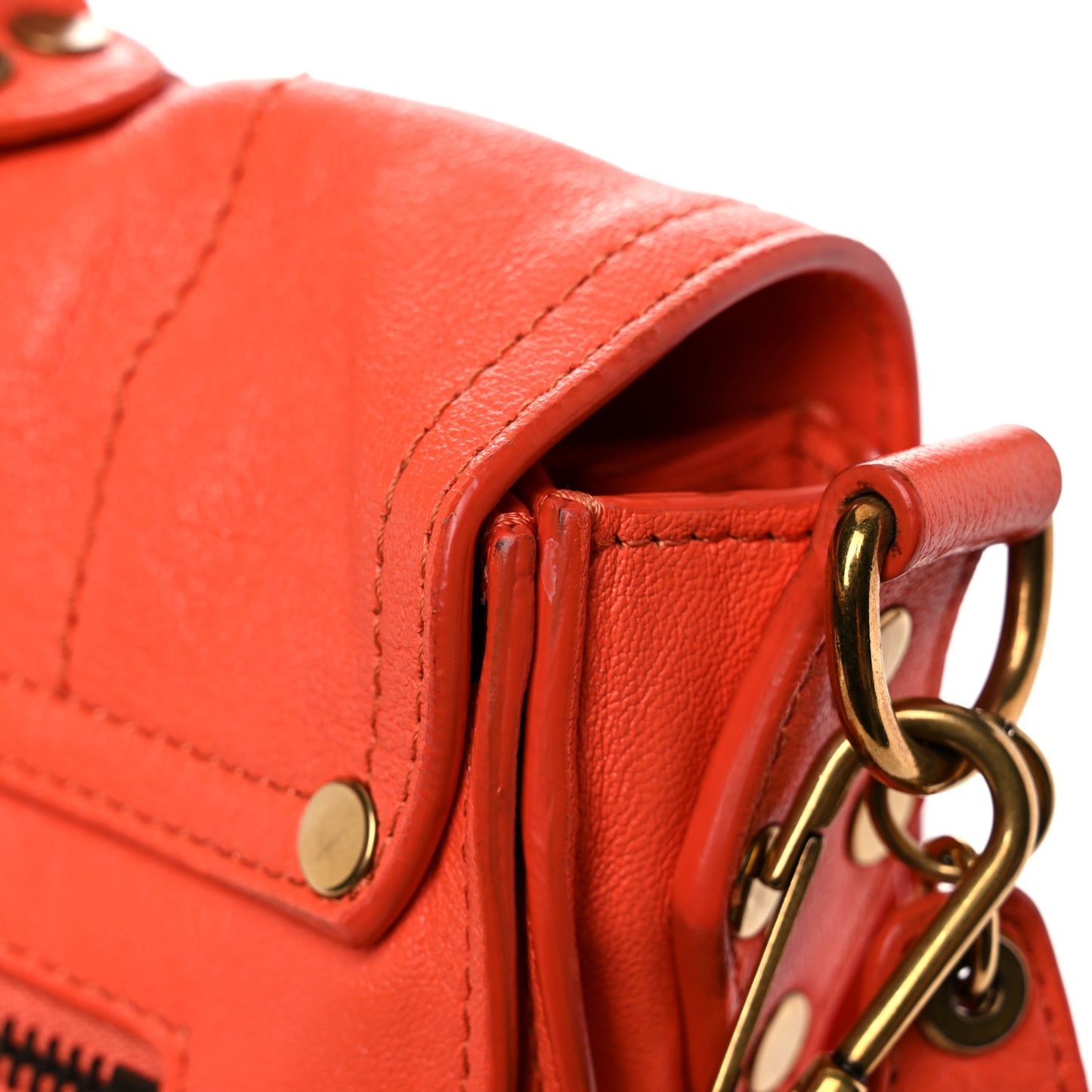 Lambskin Large PS1 Satchel Grapefruit