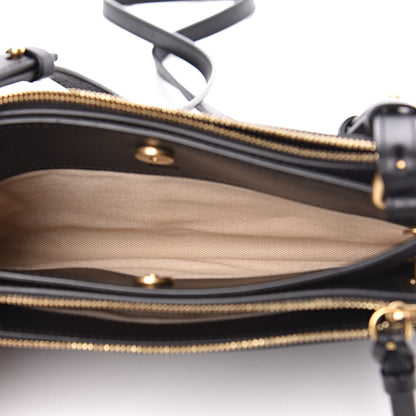 Chloe Calfskin Suede Mini Roy Bag Black 8 of 13