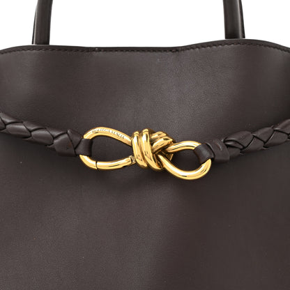 Bottega Veneta Silky Calfskin Medium Andiamo Shoulder Bag Fondant 7 of 9