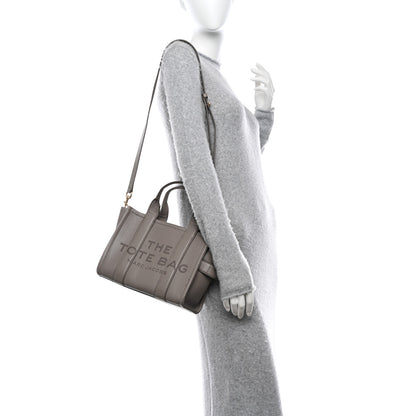 Marc Jacobs Grained Calfskin Small The Tote Bag Cement 2 of 11