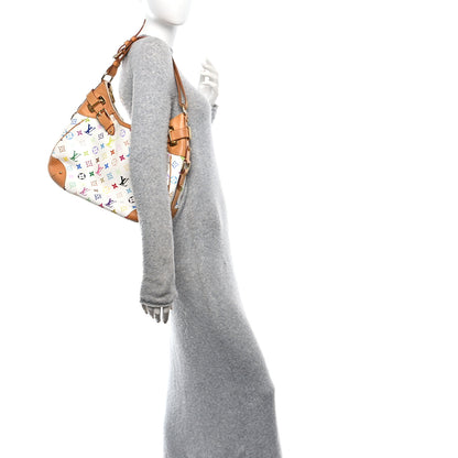 Louis Vuitton Monogram Multicolor Greta White 2 of 9