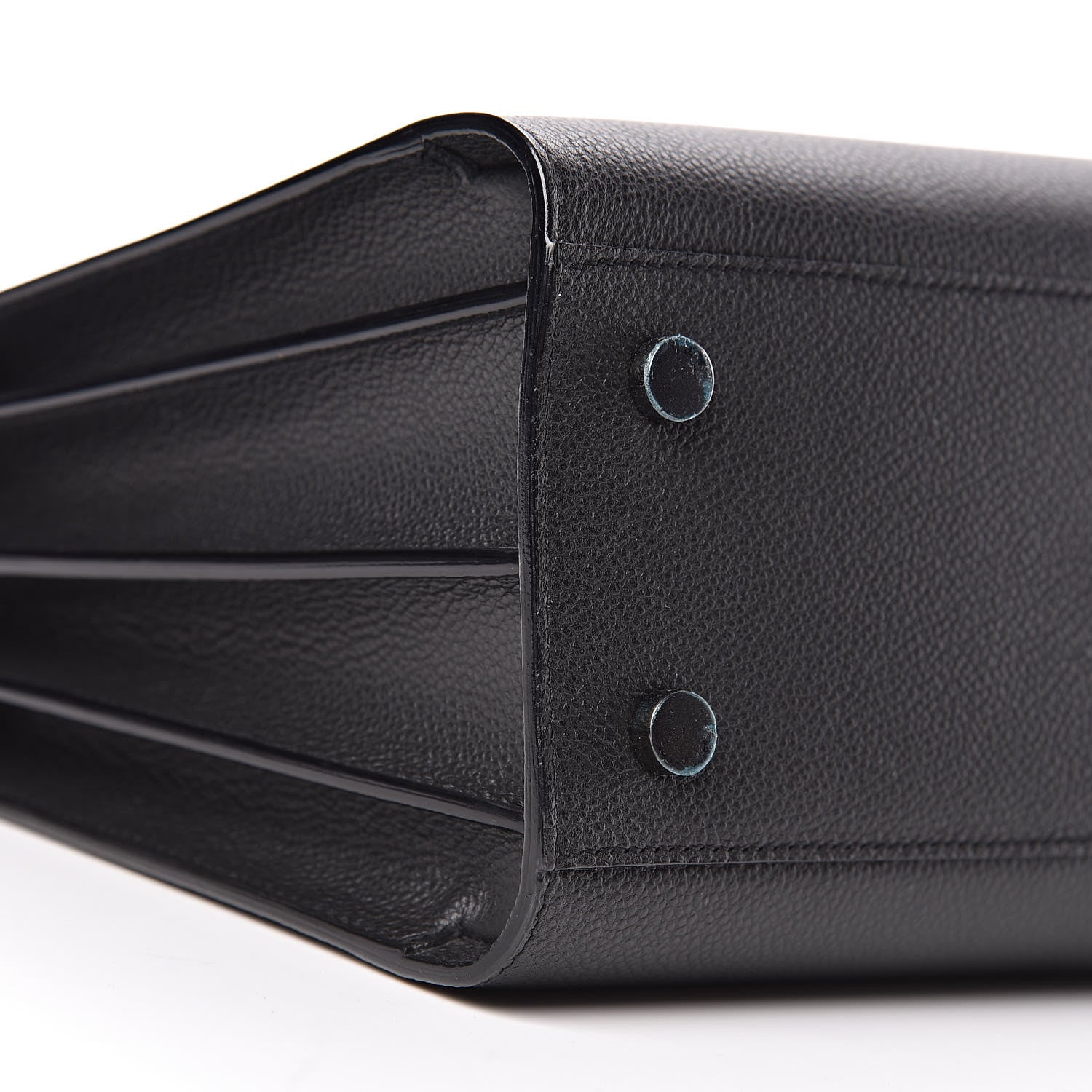 Saint Laurent Grained Calfskin Baby Sac De Jour Black 10 of 12