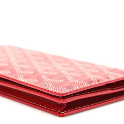 Goyard Goyardine Richelieu Wallet Red 8 of 9