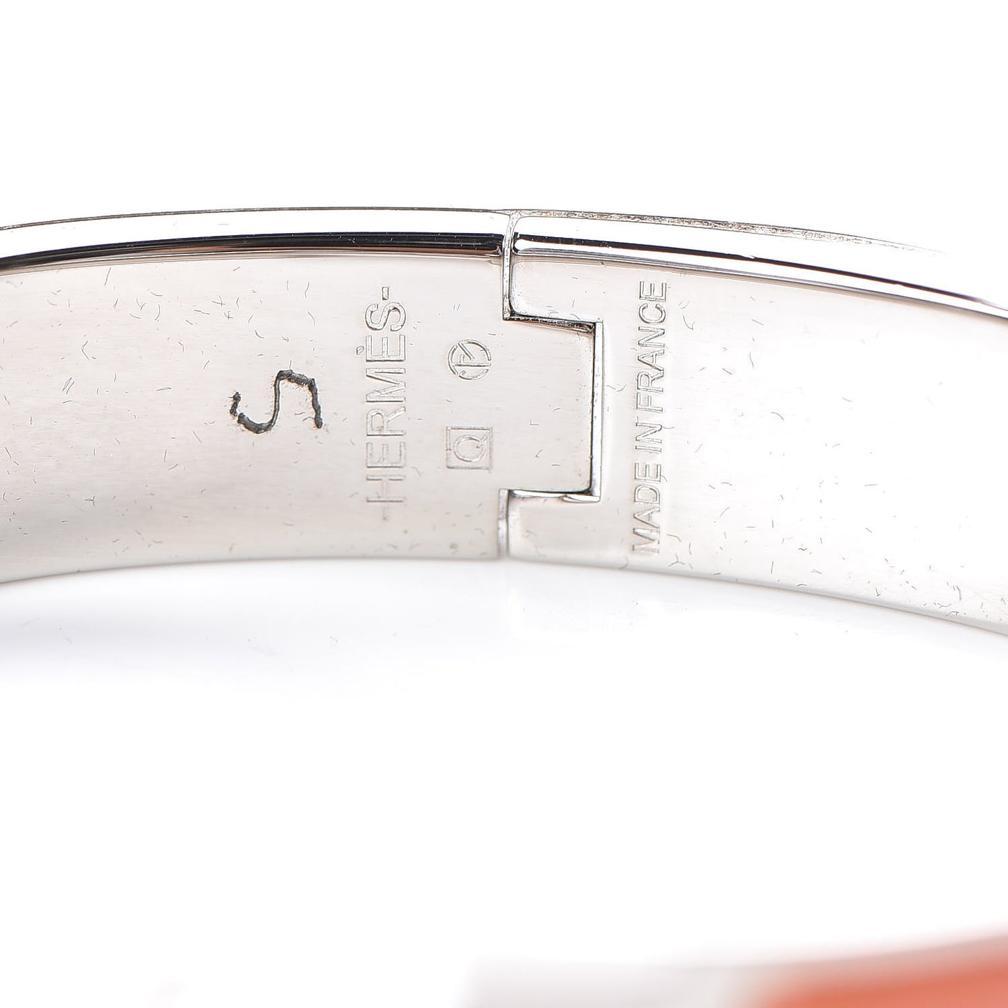 Enamel Narrow Clic Clac H Bracelet PM Mango