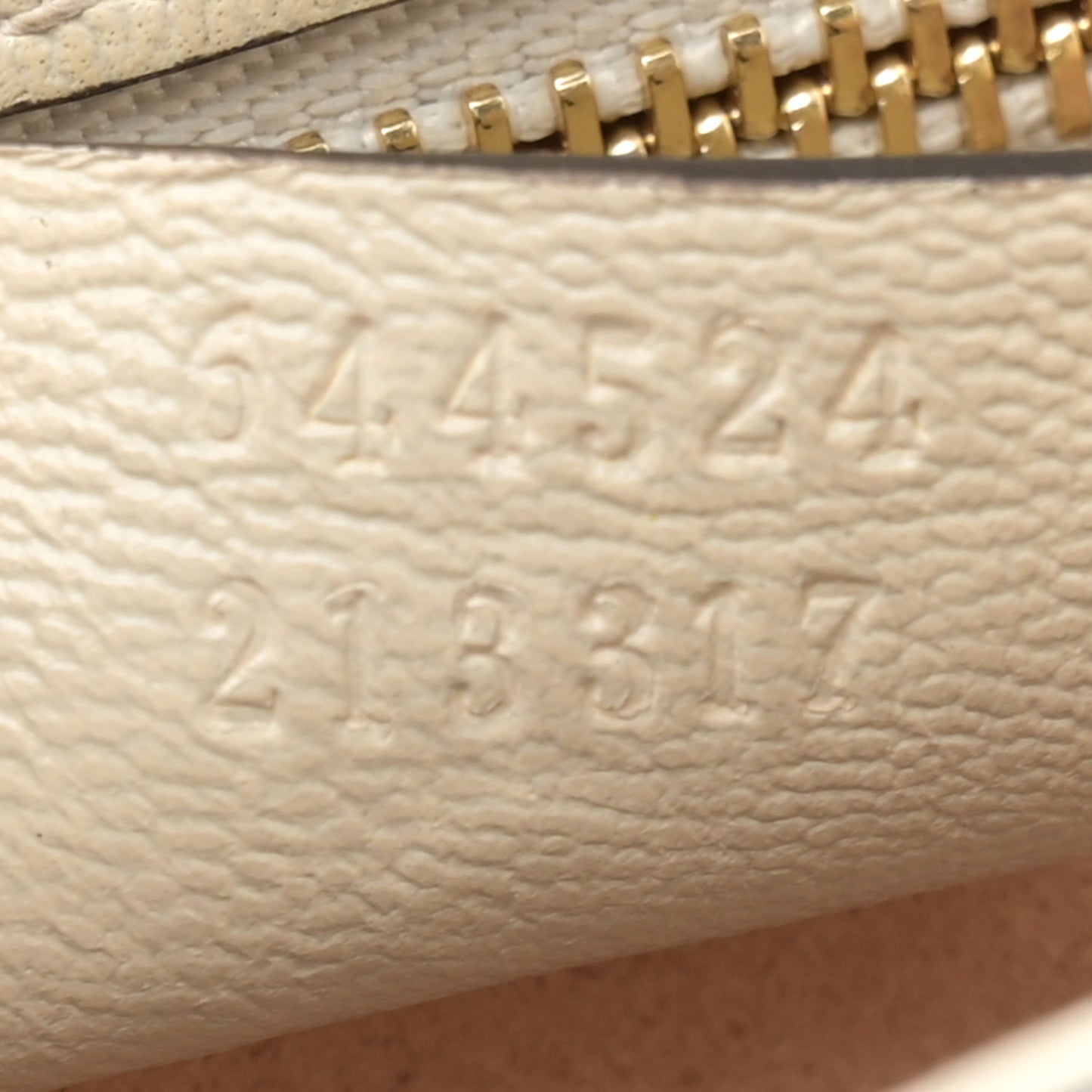 GG Supreme Monogram Calfskin Small Padlock Messenger Shoulder Bag Beige Mystic White Sun Oil