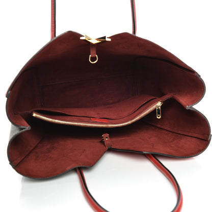 Louis Vuitton Calfskin Monogram Kimono Tote Cherry 5 of 8