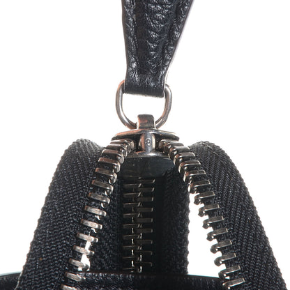 Celine Drummed Calfskin Mini Luggage Black 8 of 9