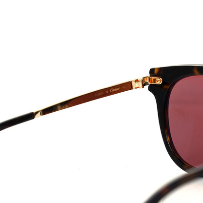 Cartier Panthere De Cartier Sunglasses Tortoise 5 of 9