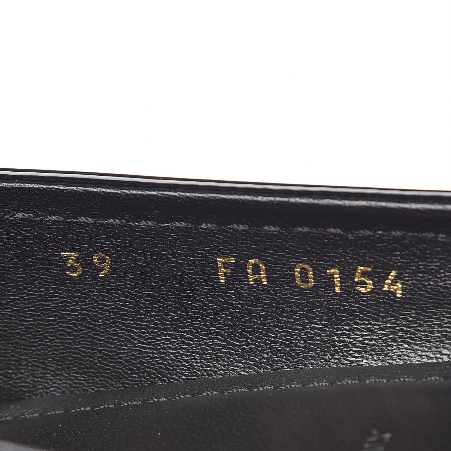 Louis Vuitton Patent Calfskin Oxford Ballerina Flats 39 Black 9 of 10