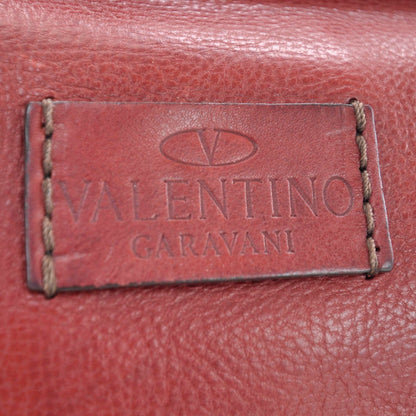 Valentino Garavani Leather Large Histoire Red 7 of 10
